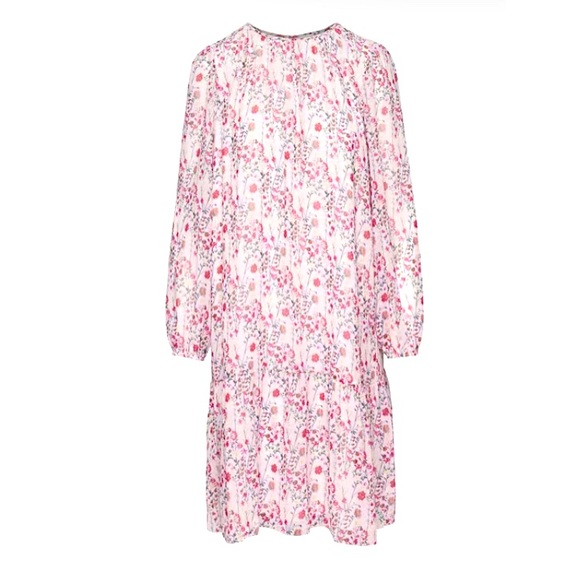 Wilfred Pink Floral Dress -M - Picture 6 of 6